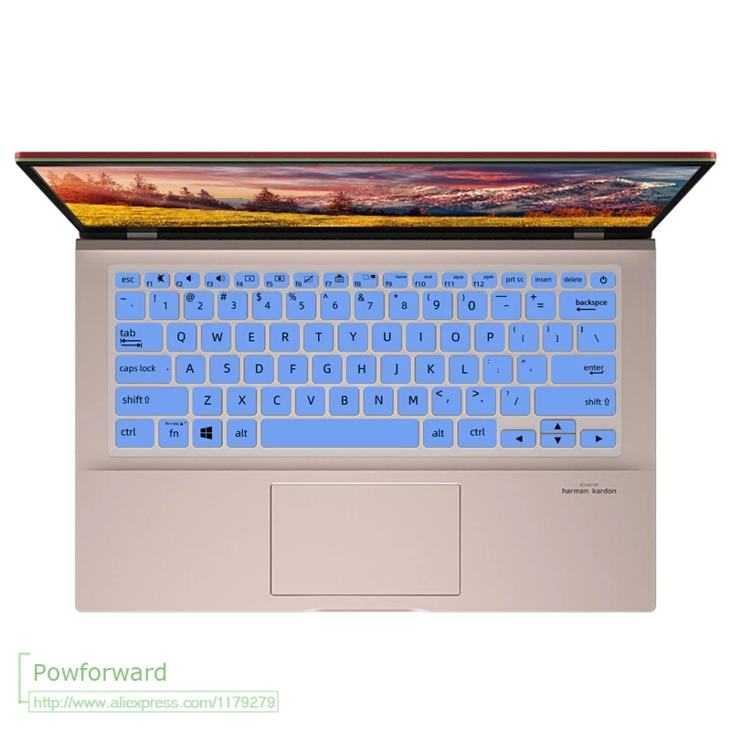 Силиконовый защитный чехол для клавиатуры ASUS ZenBook 14 UM433DA UM433D UM433 DA UX433FA UX433FN UX434FN UX434