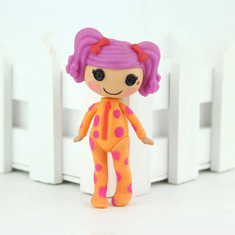 Новое поступление мини 3 дюймов MGA куклы Lalaloopsy Мини Куклы для девочки игрушка театр свой уникальный стиль