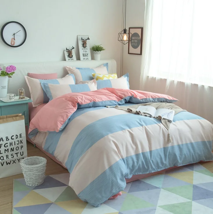 

New Home Textiles Bedding Set Bedclothes include Duvet Cover Bed Sheet Pillowcase Comforter Bedding Sets Bed cover