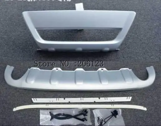 Передний + задний бампер для VOLVO XC60 2009-2013 диффузор бампера защитная накладка губ ABS