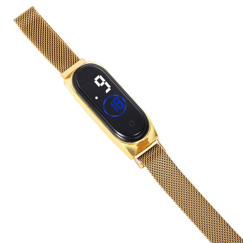 2020 Milan Mesh ремешок женские часы розовое золото магнитные из нержавеющей стали