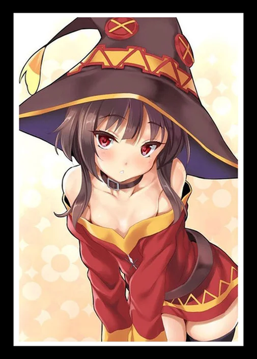 Идеальный постер JL коносуба мегумин милая девушка японский аниме подарок