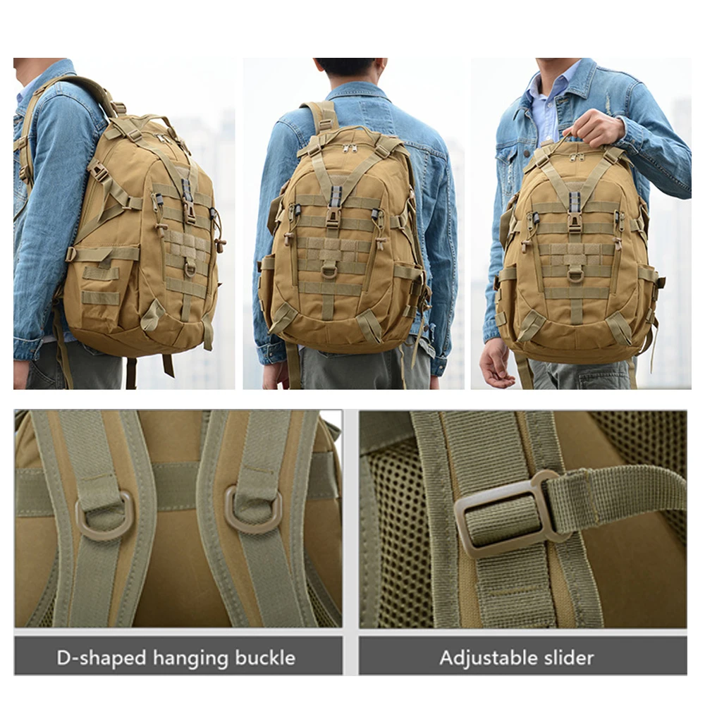 Рюкзак для кемпинга 40 л военная сумка мужские дорожные сумки тактический