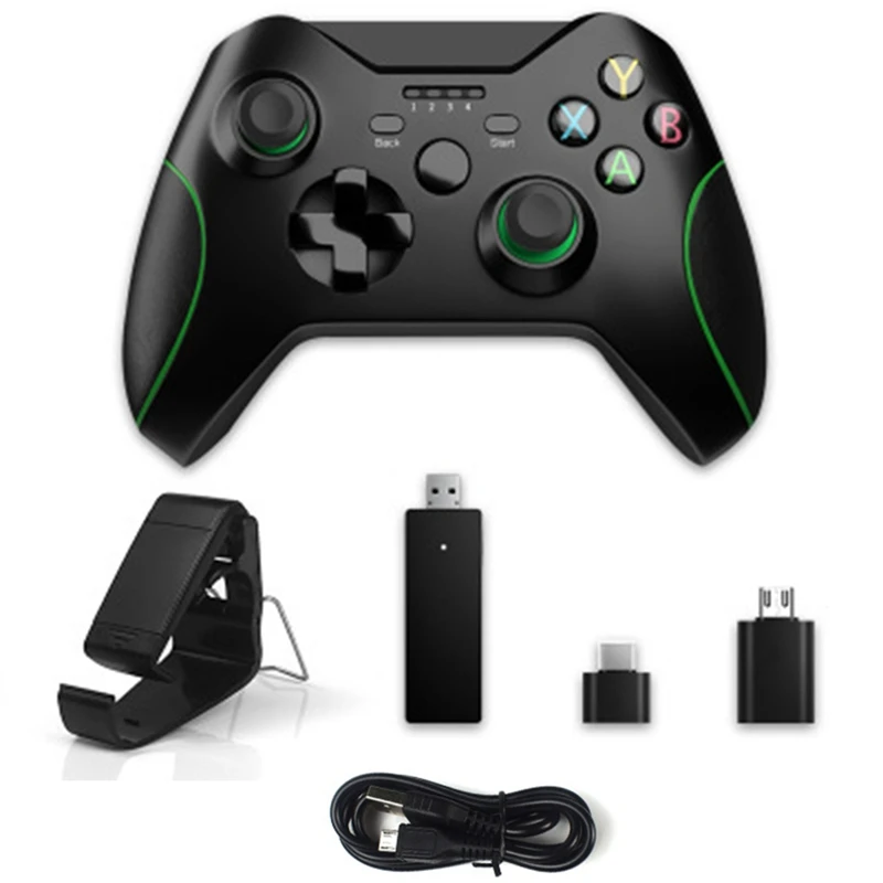 

2.4G Wireless Gamepad for One Console Game Controller for PS3/Android Smart Phone Joystick for PC Win7/8/10
