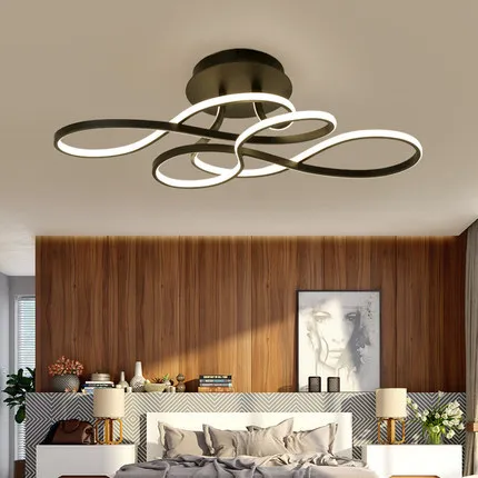 

modern led ceiling light AC85-265V living room bedroom balcony porch restaurant ceiling light fans Ceiling Ligting