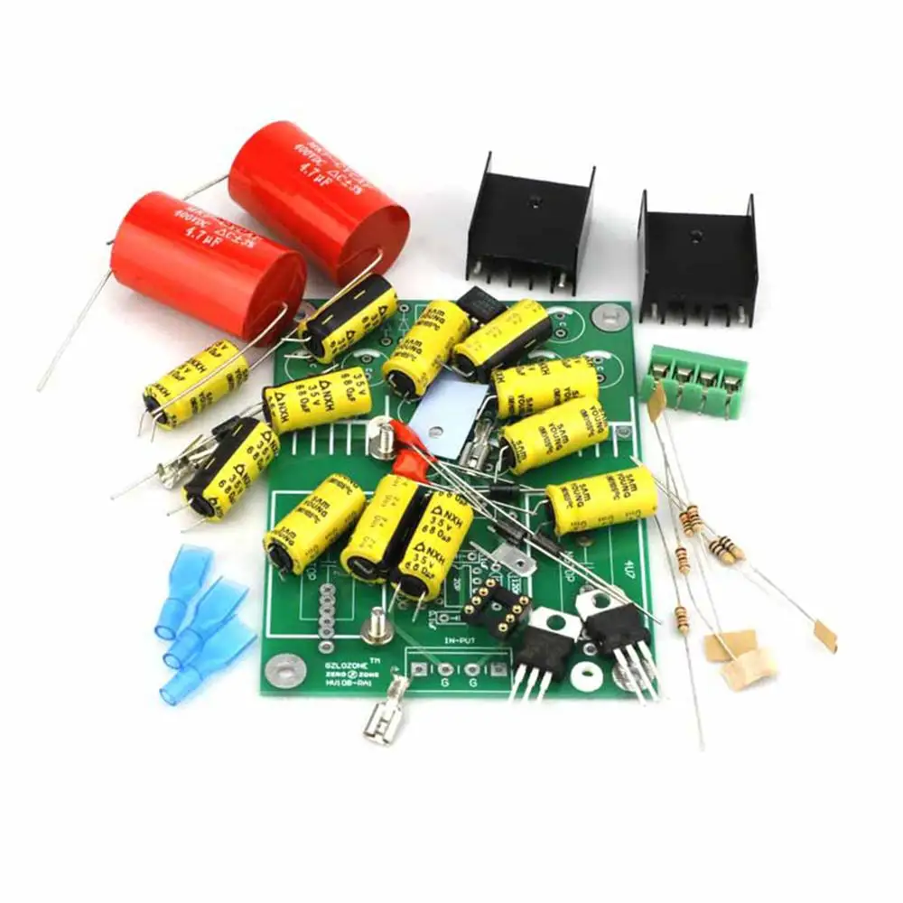 Наборы DIY HV10B усилитель для наушников собранная плата база на цепи RA1(версия переменного тока
