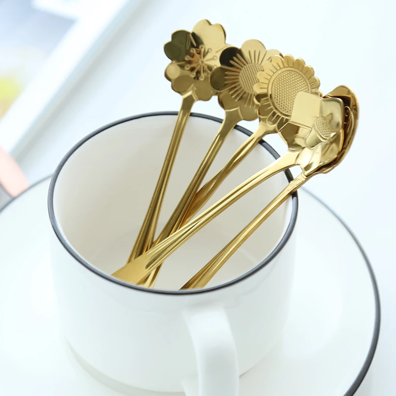 1 шт. ложка для кофе из нержавеющей стали | Дом и сад