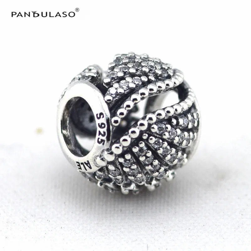 Женский браслет из серебра 925 пробы с перьями | Украшения и аксессуары