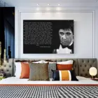 Scarface Bad Guy постер речь декоративное живописное полотно настенные картины для гостиной Плакаты для спальни
