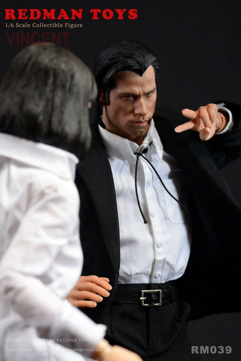 

REDMAN TOYS RM039 1/6 VINCENT John Figure Model 12'' Male Action Body Full Set Doll for Collection