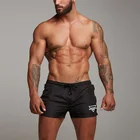 Брендовые сетчатые тренировочные мужские быстросохнущие мужские модные повседневные удобные спортивные шорты