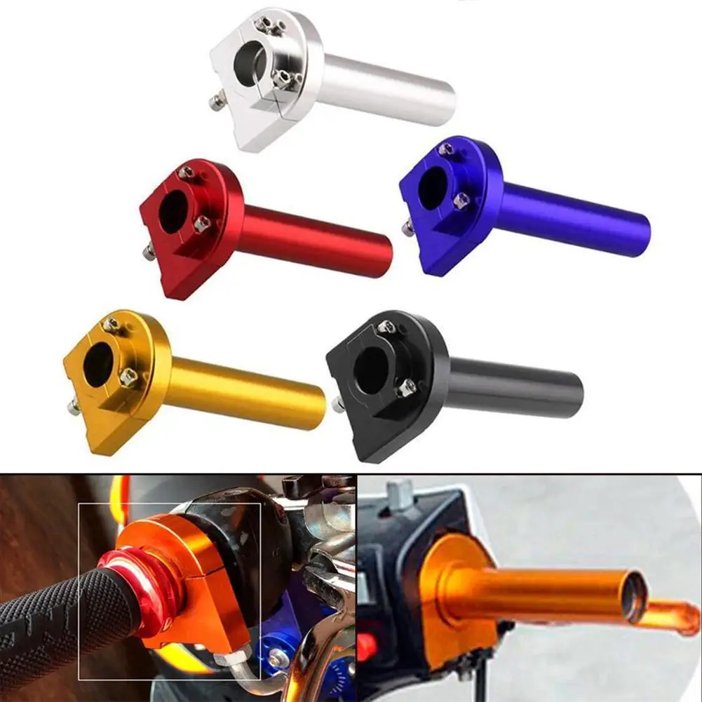 

Turn Twist Throttle Grip Hand Grip Handle Bar Throttle Tube For Motorcycle ATV Dirt Bike Scooter Motorcycle Accessories