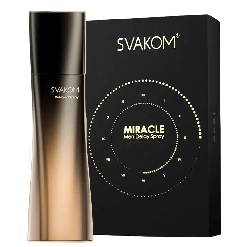 

SVAKOM Miracle Man Delay Spray for Men Unique Herbal Formula for Better and Maximized Sensation and Climax - 10ml