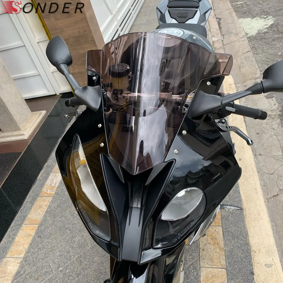 Для лобового стекла BMW ветровое стекло с двойными пузырьками S1000RR S 1000 RR 2015 2016 2017 2018