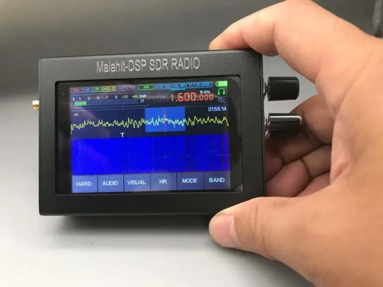 3 5 &quotсенсорный ЖК дисплей 50 кГц 200 МГц Малахит DSP SDR радио Malahit HAM приемник с