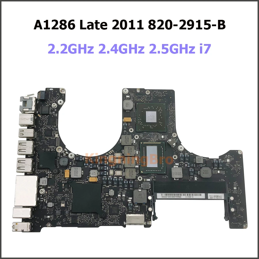 Оригинальные ноутбуки A1286 материнская плата для Macbook Pro 15 &quotA1286 логическая 2008 2009