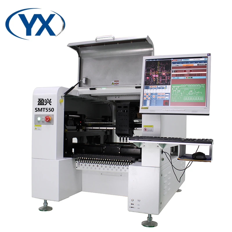 Remise! YingXing SMT машина SMT550 поддержка электрического питателя оборудование для