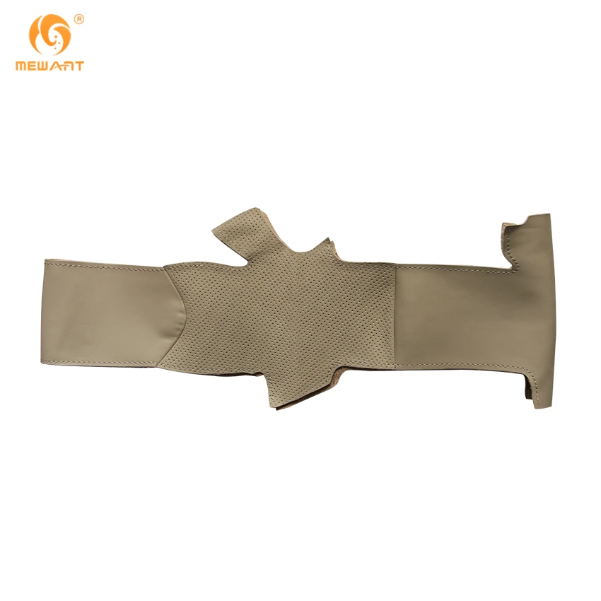 Чехол рулевого колеса автомобиля MEWANT из натуральной кожи бежевого цвета для Infiniti