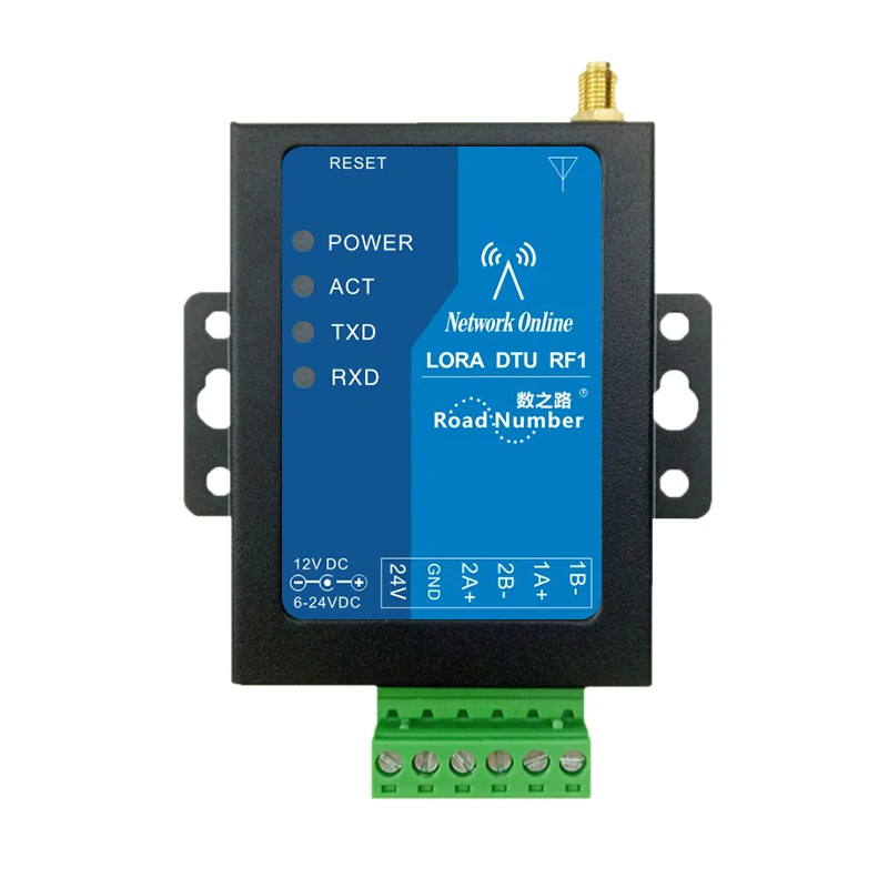 Lora spread spectrum 433M wireless data transmission station RS232/485 to LoRa communication terminal equipment | Электроника