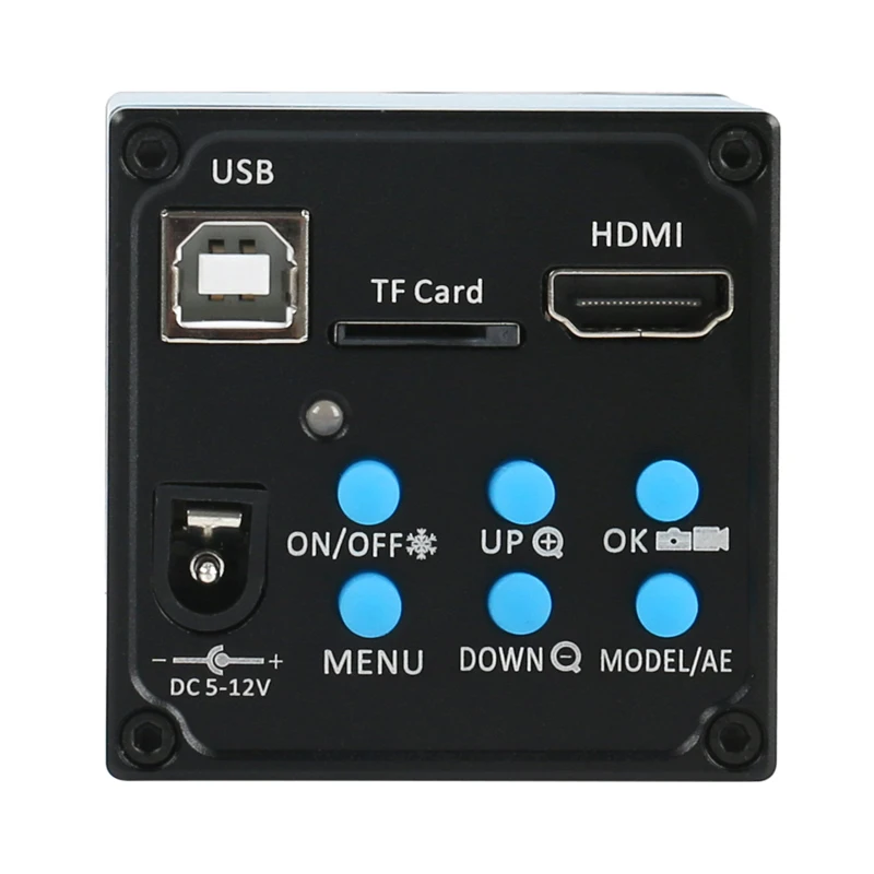 1080P 20MP HDMI USB промышленный видеомикроскоп камера C mount TF видеорегистратор ИК пульт