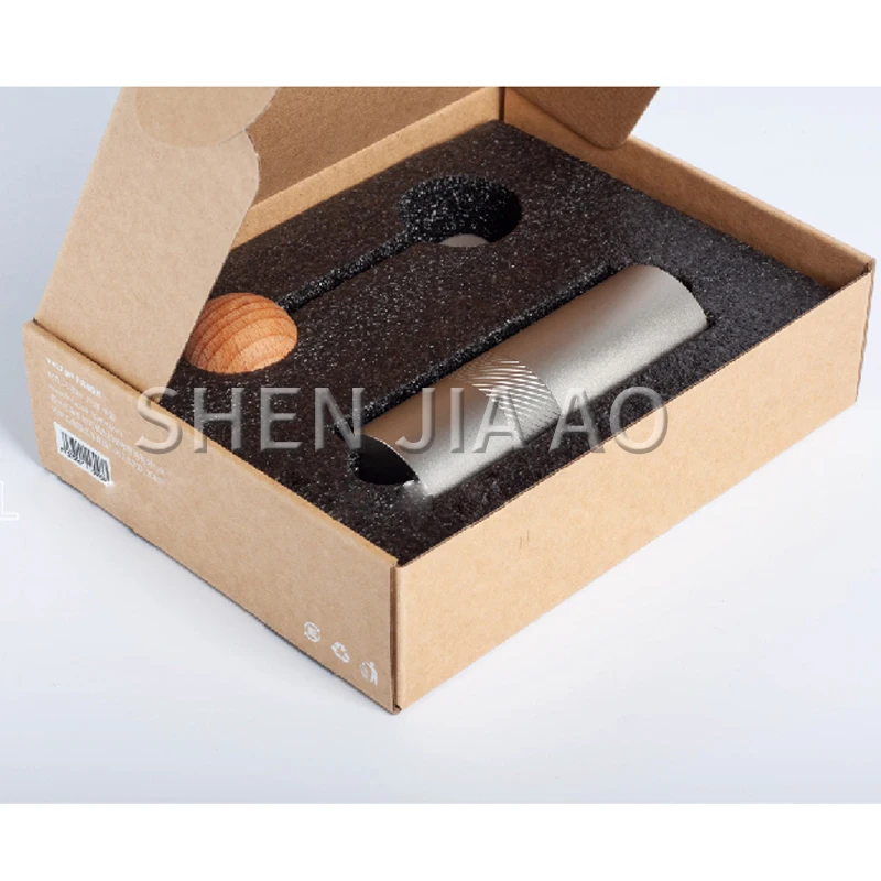 値段 手回しコーヒー豆機ミニポータブルコーヒーグラインダー手動コーヒー豆処理研削盤ステンレス鋼1pc