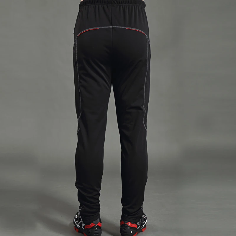 Santic зимние теплые флисовые ветрозащитные велосипедные брюки для мужчин и женщин