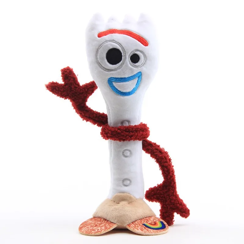 Forky Bunny Ducky Pig плюшевые игрушки История 4 фильма мультфильм чучела кукла животное