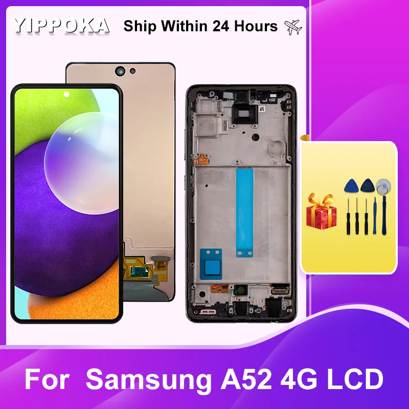 Pantalla t&aacute;ctil LCD de 6,21 pulgadas para Huawei P Smart 2019, digitalizador de pantalla t&aacute;ctil para Huawei LCD POT-LX1 LX3, piezas de repuesto-0