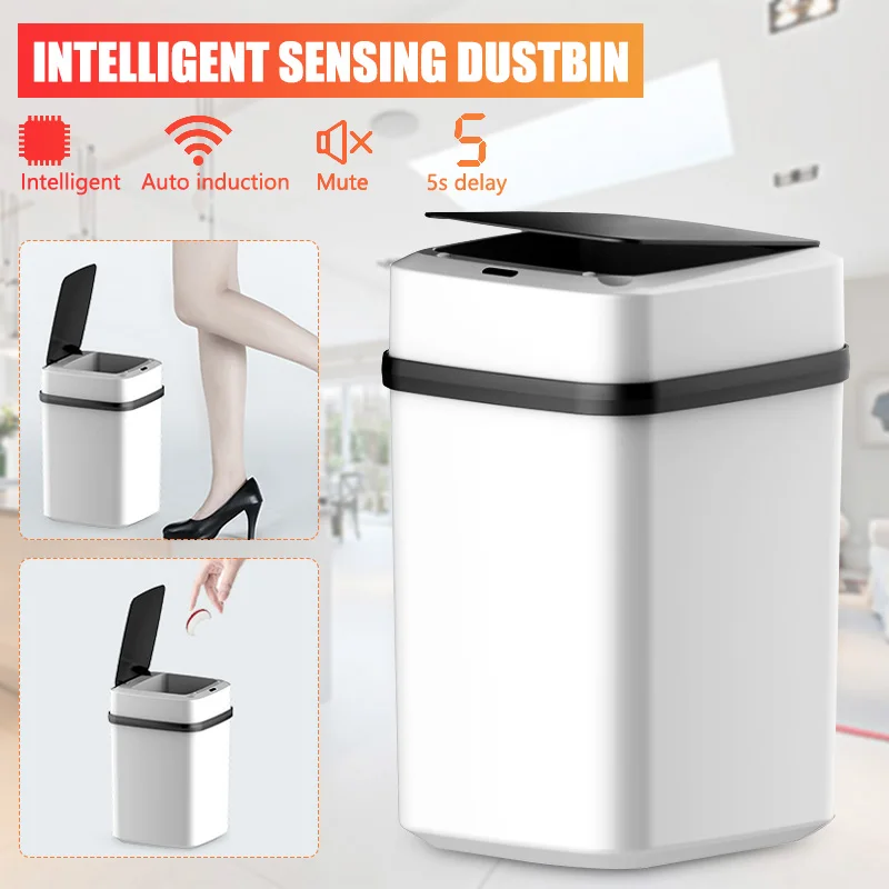 Мусорные баки 10 л для кухни и дома полностью автоматические электрические