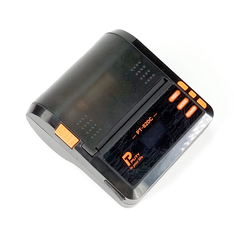 PT-82DC мини Bluetooth термопринтер беспроводной чековый аппарат Windows Android iOS для кабеля