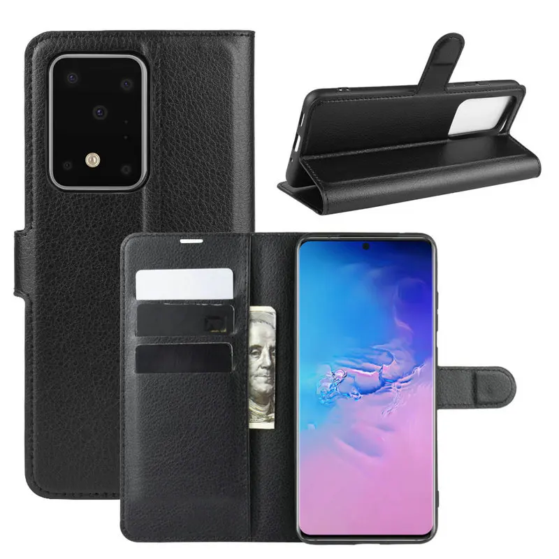 Чехол кошелек для телефона Samsung Galaxy S20 Plus + ультра 5G кожаный флип чехол Etui