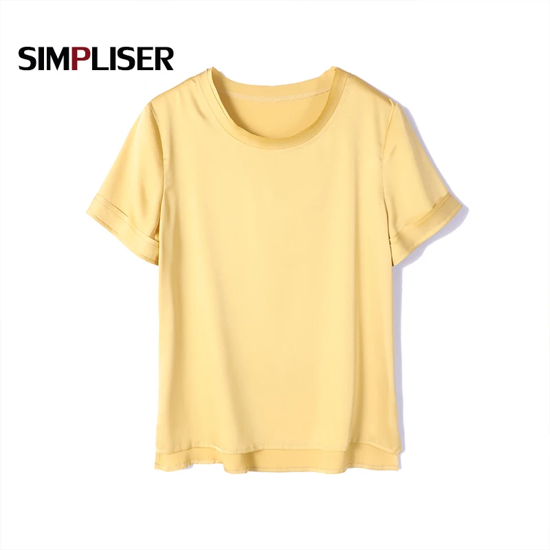 Атласные блузки для женщин модель 2020 раньше Женские повседневные топы женские