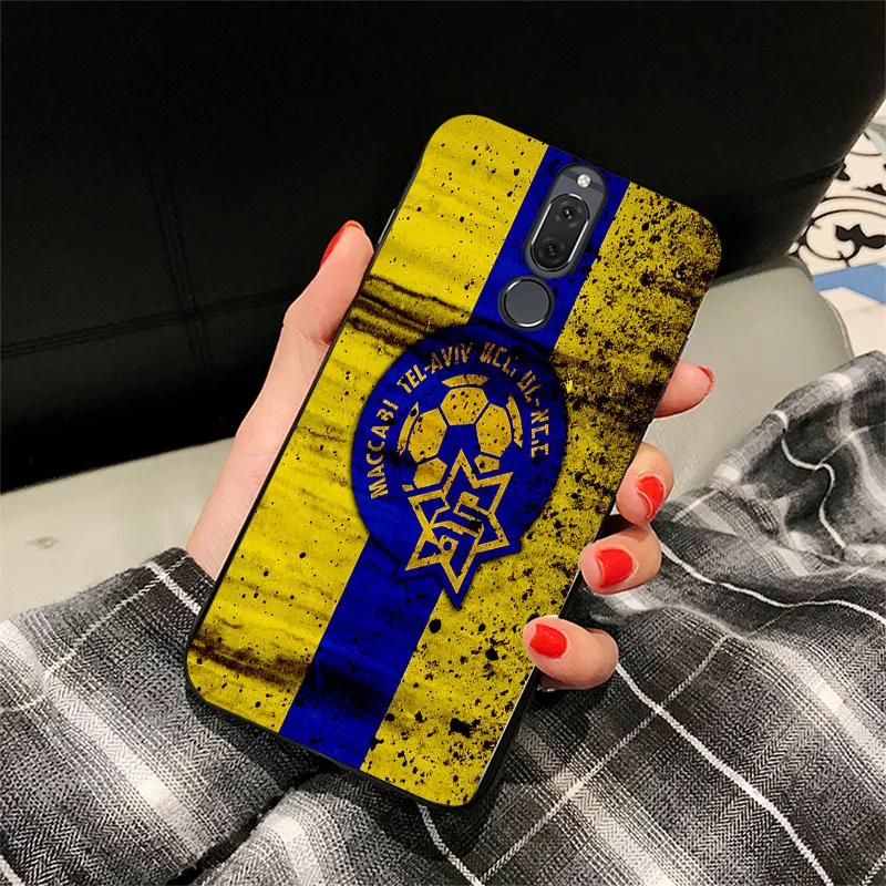 Phone Case FC Maccabi Tel Aviv For Huawei Mate10 Mate 30Pro Black Soft TPU DIY Nova 3 5 P9 P10 P20 P30 Pro G10 |