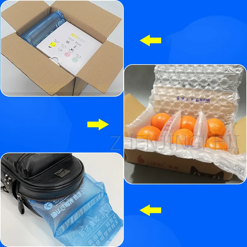 

Bale Inflatable Bag Anti-fall Filling Bag Bubble Wrap Thicken Air Column Bag Coil Express Delivery Shockproof Package Material