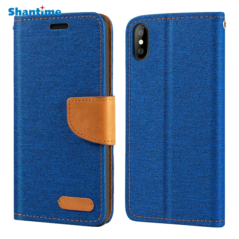 

Чехол-кошелек из кожи Оксфорд для Blackview A30 с мягкой задней крышкой из ТПУ, Магнитный чехол-книжка для Blackview A30