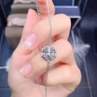 lab alexander gem bracelet for women solid 925 sterling silver jewelry natural stone engagement promises fashion fairy