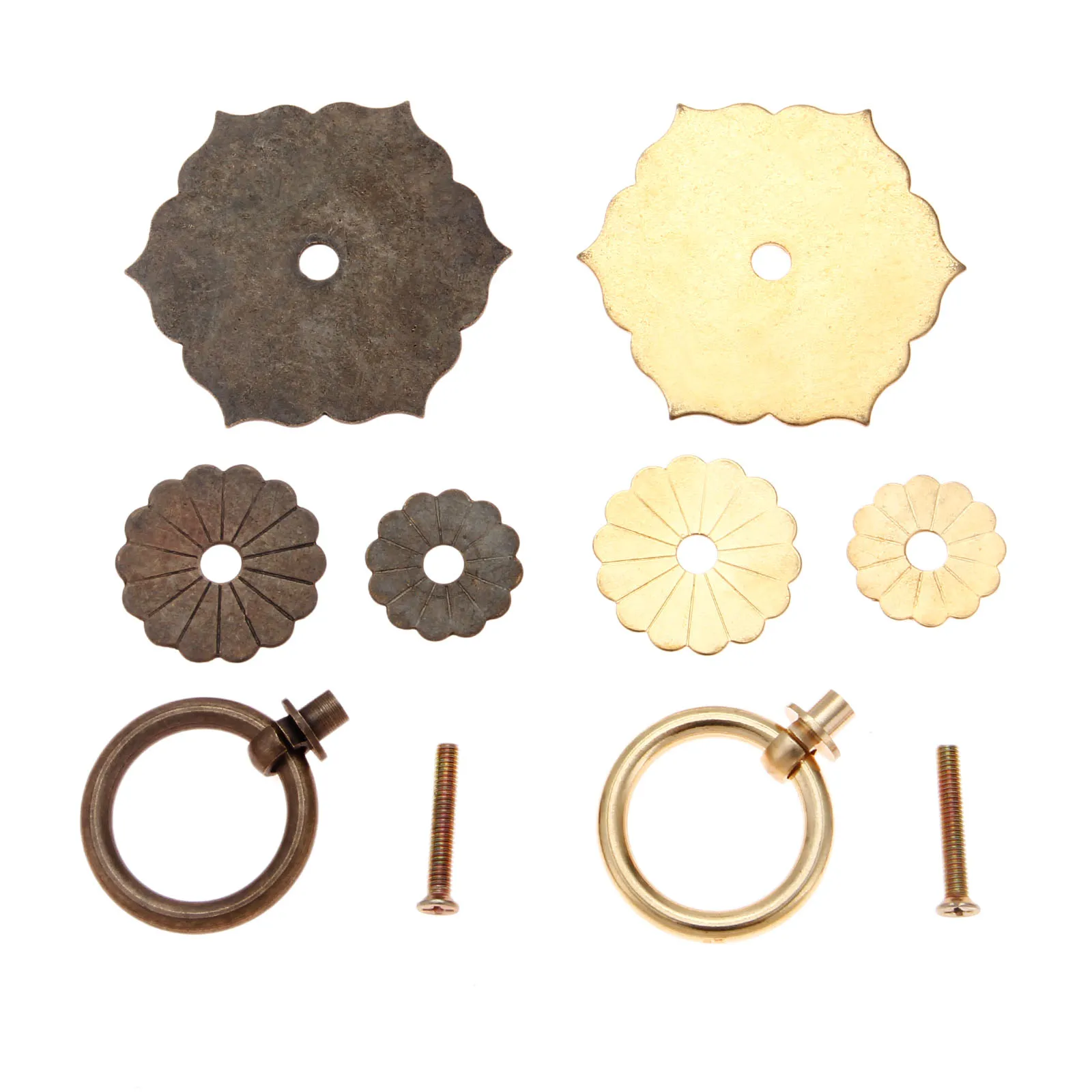 1 шт. шестигранная ручка 62*60 мм под античную бронзу/латунь | Обустройство дома