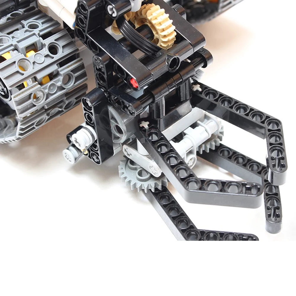 

BuildMOC Excavation Dual use Machine New Telehandler MOC 4704 Crawler Grabber Turbo Construction Truck Vehicles
