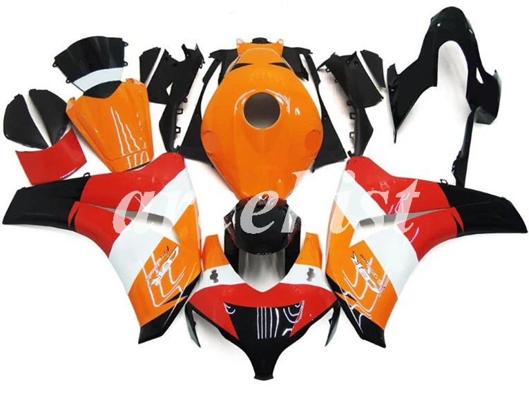 

New ABS whole Motorcycle Fairings Kit Fit For Honda CBR1000RR 2008 2009 2010 2011 08 09 10 11 bodywork set red orange