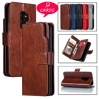 Роскошный кожаный чехол для Galaxy S20 плюс S9 S9 плюс S8 S7 edge S20 FE S10E S21 ультра откидной Чехол-кошелек со стойкой с держателем со слотами для карт