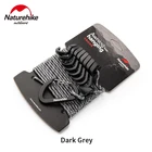 Многофункциональная Регулируемая Веревка Naturehike для кемпинга, навес 4,3 м, нескользящая веревка для одежды