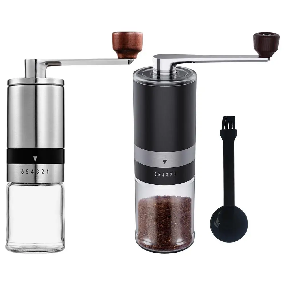 

Coffee Bean Grinder Burr Small Stainless Steel Ceramic Coffee Bean Mill With Handle For Gadge Grinder Kitchen Accessories