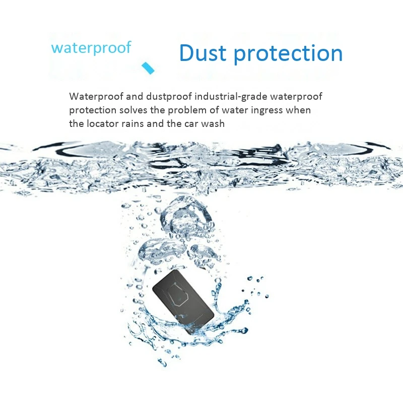

GPS Tracker Waterproof and Loss-Proof GPS Locator Remote Recording,for Vehicles, Children, the Elderly