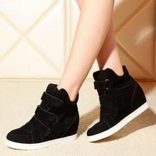 

Autumn Platform Boots Women Ankle Boots Wedge Casual Suede Leopard Boots Woman Sneakers Womans Booties Botas Cowboy Mujer