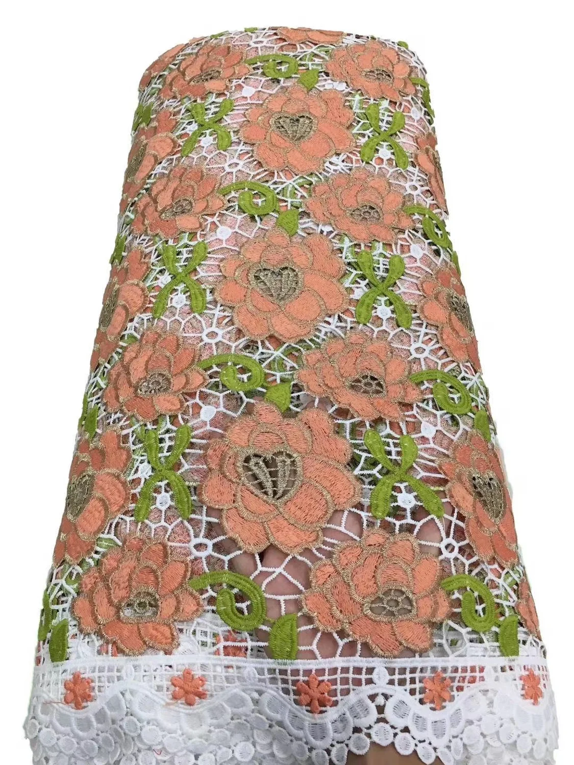 Нигерийский шнур гипюр кружевная ткань eвышивка 2020 Высокое качество Африканский