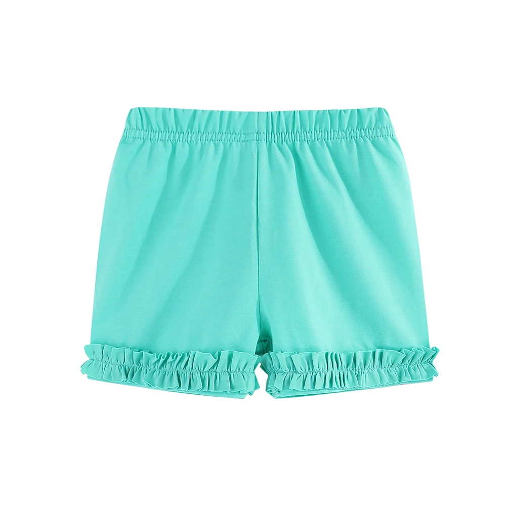 Летняя одежда для маленьких девочек с оборками плиссированная майка без рукавов