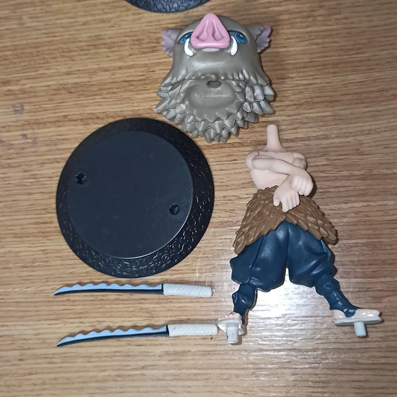 Qposket рассекающий демонов Rengoku Giyuu Аниме фигурки Akaza Tanjirou Nezuko Kimetsu No Yaiba кукла Inosuke