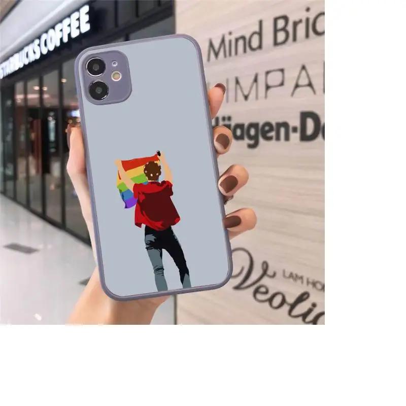 

Shawn Mendes color cartoon Phone Case Matte Transparent for iPhone 7 8 11 12 s mini pro X XS XR MAX Plus cover funda