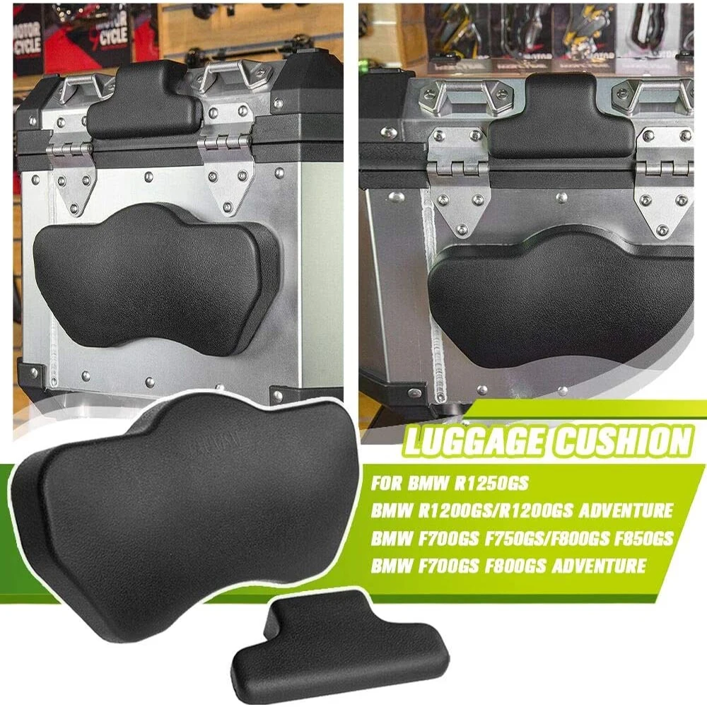 

R1250GS Passenger Backrest Back Pad Rear Saddlebag Trunk Sticker Top Case Box Cushion for BMW R1200GS F700GS F800GS F850GS ADV