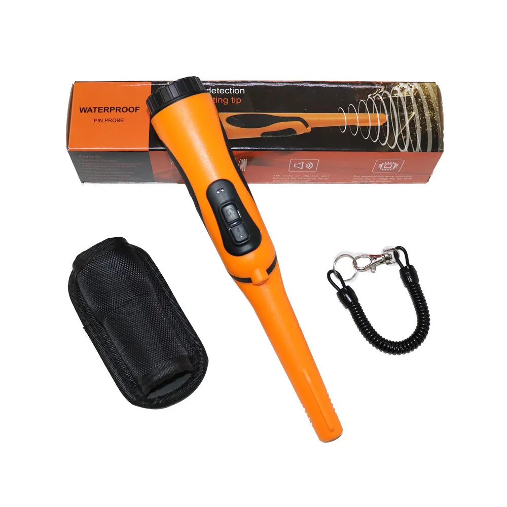 Orange Waterproof Новейшая технология ручной металлоискатель Водонепроницаемый 3 металлоискателя золотого поиска инструмент Охотник за сокровищами золота сканер указатель - Цвет: Orange Waterproof